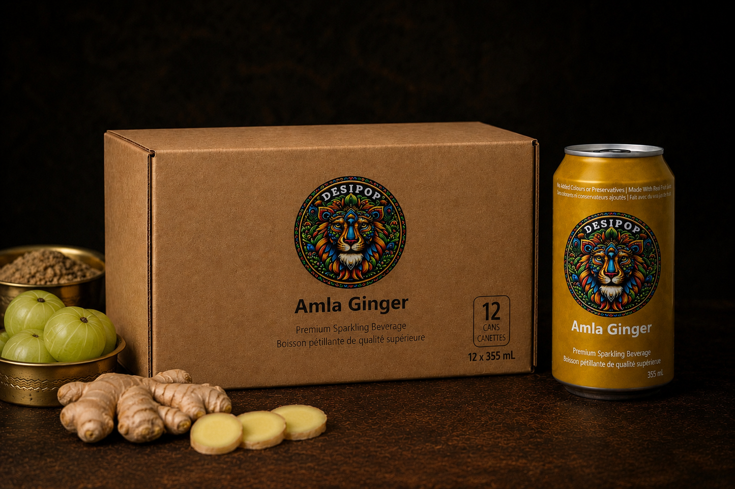 Amla Ginger - 12 Pack
