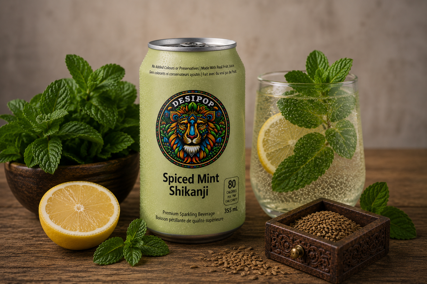 Spiced Mint Shikanji - 6 Pack
