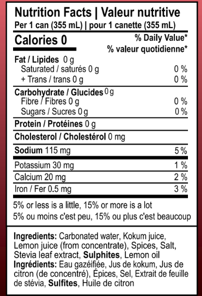Kokum Zero - Zero Calorie